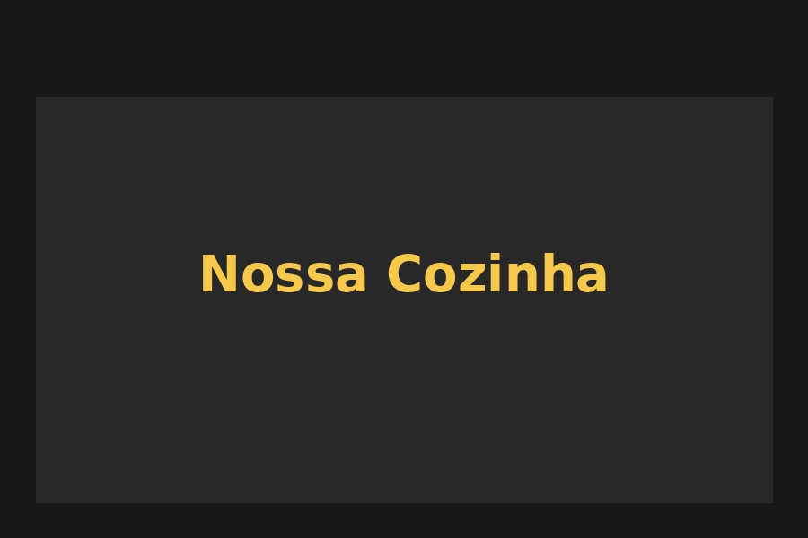 Nossa cozinha